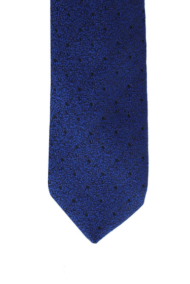 Saks Mavi Desenli Kravat