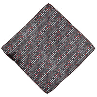 Orta Gri Desenli Mendil