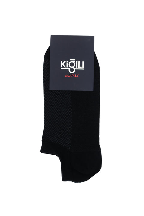Black 2-Pack Cotton Sports Socks Set