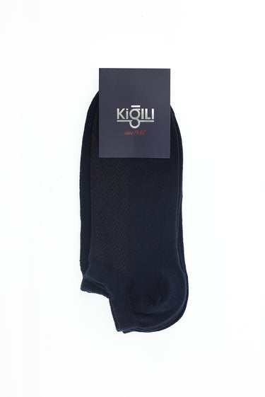  Koyu Lacivert 2'li Spor Çorap Seti