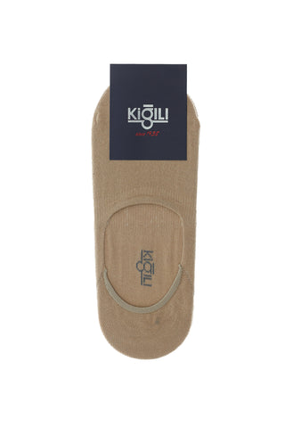  Orta Bej 2'li Pamuklu Loafer Çorap Seti