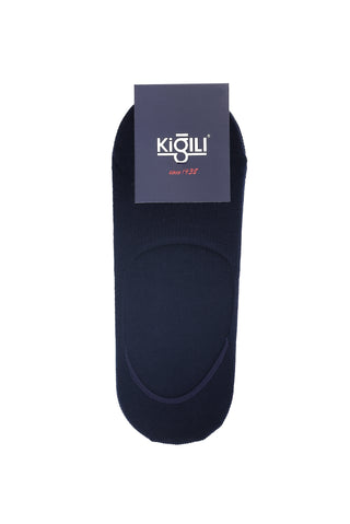  Aç?k Lacivert 2'li Pamuklu Loafer Çorap Seti