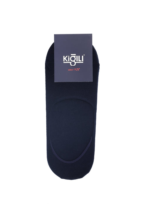 Açık Lacivert 2'li Pamuklu Loafer Çorap Seti