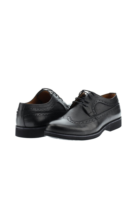 Black Classic Leather Shoes