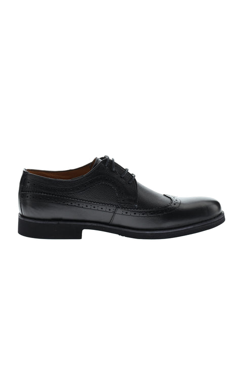 Black Classic Leather Shoes