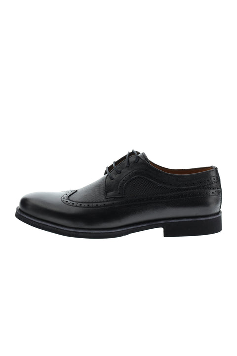 Black Classic Leather Shoes