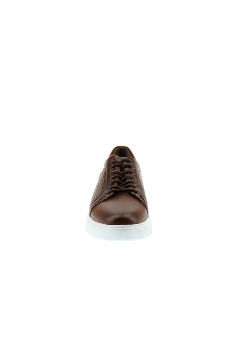 Tan Leather Sneaker Shoes