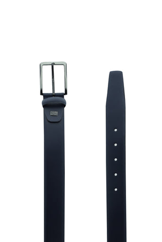  Koyu Lacivert Klasik Deri Kemer