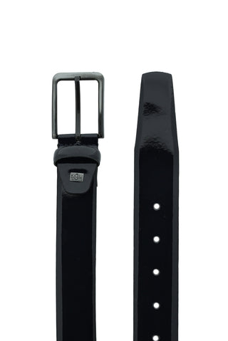  Koyu Lacivert Klasik Rugan Deri Kemer