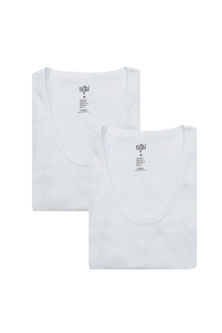  Beyaz 2'li Pamuk Sporcu Atlet Seti