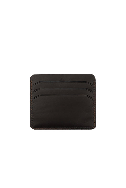 Koyu Kahve Deri Kartlık