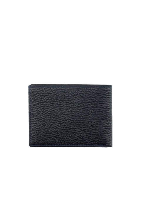 Koyu Lacivert Deri Kartlık