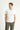 Beyaz Slim Fit Dar Kesim Nakışlı Pamuk Polo Yaka Tişört