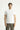 Beyaz Slim Fit Dar Kesim Nakışlı Pamuk Polo Yaka Tişört
