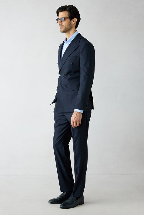 Dark Navy 6 Drop Regular Fit Standard Cut Suit