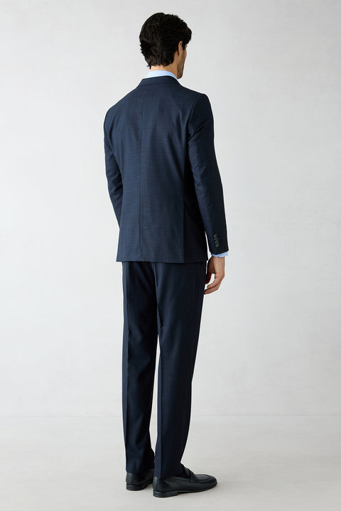 Dark Navy 6 Drop Regular Fit Standard Cut Suit