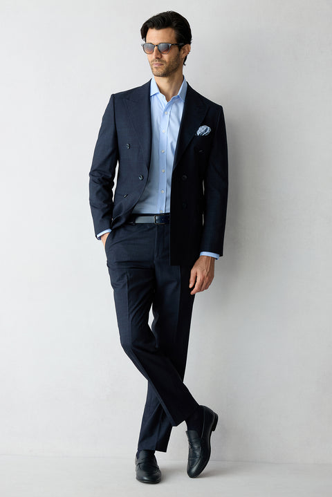 Dark Navy 6 Drop Regular Fit Standard Cut Suit
