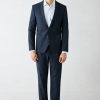 Medium Navy 8 Drop Long Slim Fit Suit