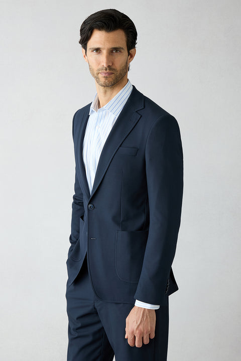 Medium Navy 6 Drop Regular Fit Standard Cut Suit