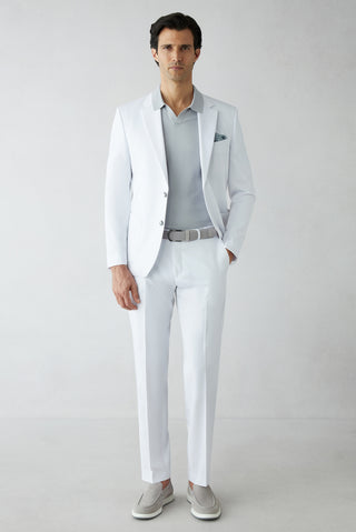  Taş 7 Drop Slim Fit Dar Kesim Mono Yaka Torba Cepli Likralı Spor Takım Elbise