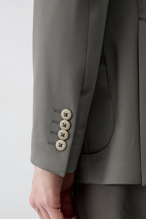 Dark Smoke Techno-Line 6 Drop Regular Fit Standard Cut Elastic Waist Flexible Pocketed Suit