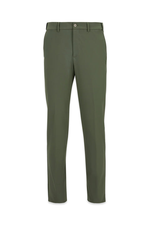 Medium Khaki Techno-Line 6 Drop Regular Fit Standard Cut Flexible Bag Suit