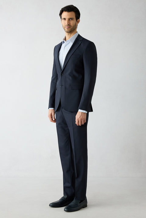 Dark Navy 6 Drop Regular Fit Standard Cut Suit