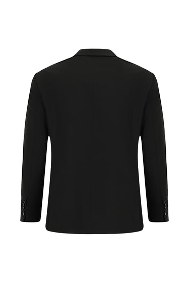  Siyah Slim Fit Dar Kesim Klasik Takım Elbise