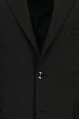  Siyah Relaxed Fit Rahat Kesim Klasik Takım Elbise