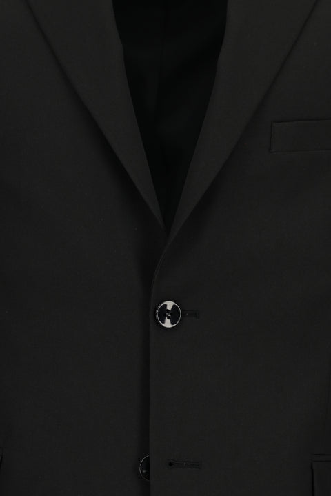 Siyah 7 Drop Slim Fit Dar Kesim Takım Elbise