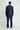 Açık Lacivert Slim Fit Dar Kesim Yünlü Klasik Takım Elbise