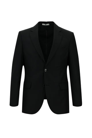  Siyah Slim Fit Dar Kesim Klasik Takım Elbise