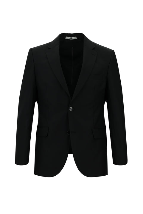 Siyah 6 Drop Regular Fit Standart Kesim Takım Elbise