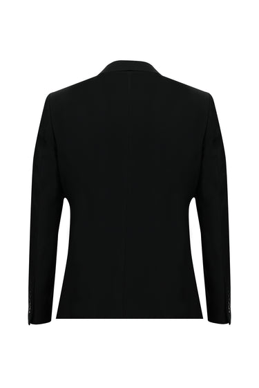  Siyah Slim Fit Dar Kesim Klasik Takım Elbise