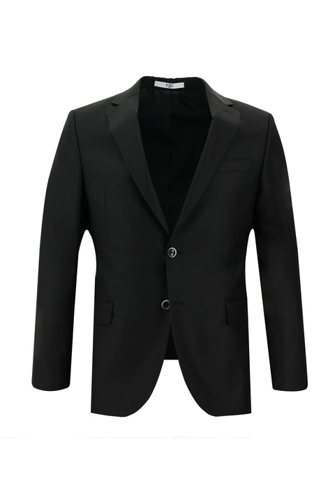 Siyah 6 Drop Regular Fit Standart Kesim Takım Elbise