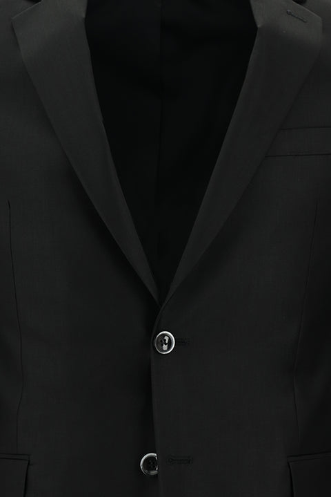 Siyah 6 Drop Regular Fit Standart Kesim Takım Elbise