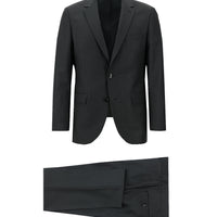 Dark Gray 6-Drop Regular Fit Standard Cut Suit