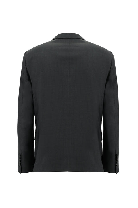 Dark Gray 6-Drop Regular Fit Standard Cut Suit