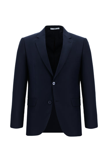  Koyu Lacivert Relaxed Fit Rahat Kesim Klasik Takım Elbise