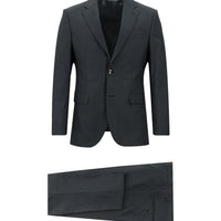 Koyu Füme 7 Drop Slim Fit Dar Kesim Takım Elbise
