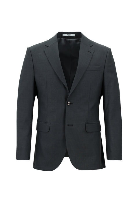 Koyu Füme 7 Drop Slim Fit Dar Kesim Takım Elbise