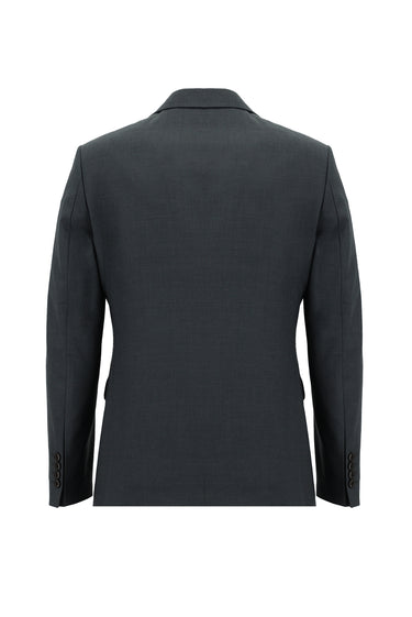  Koyu Füme Relaxed Fit Rahat Kesim Klasik Takım Elbise