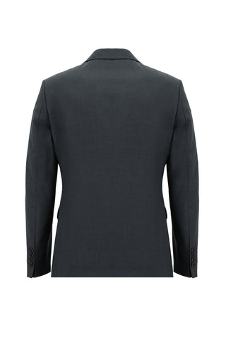  Koyu Füme Slim Fit Dar Kesim Klasik Takım Elbise