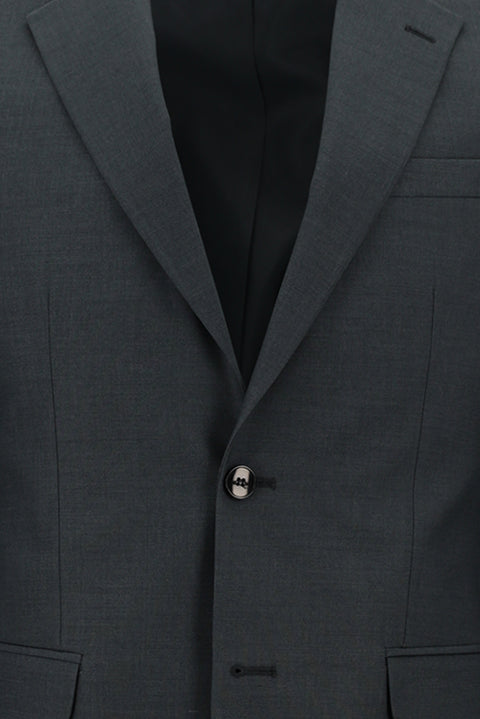 Koyu Füme 7 Drop Slim Fit Dar Kesim Takım Elbise