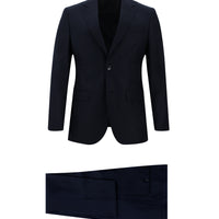 Koyu Lacivert 4 Drop Relaxed Fit Rahat Kesim Takım Elbise