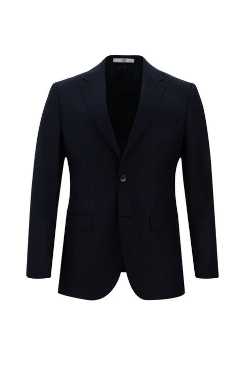 Koyu Lacivert 4 Drop Relaxed Fit Rahat Kesim Takım Elbise