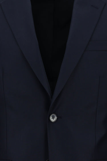  Koyu Lacivert Slim Fit Dar Kesim Klasik Takım Elbise