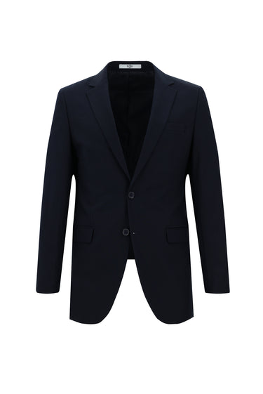  Koyu Lacivert Slim Fit Dar Kesim Klasik Takım Elbise