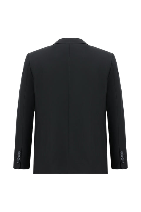 Black 7 Drop Slim Fit Narrow Cut Suit