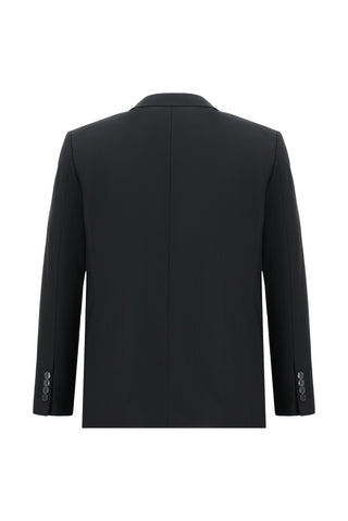  Siyah Relaxed Fit Rahat Kesim Klasik Takım Elbise